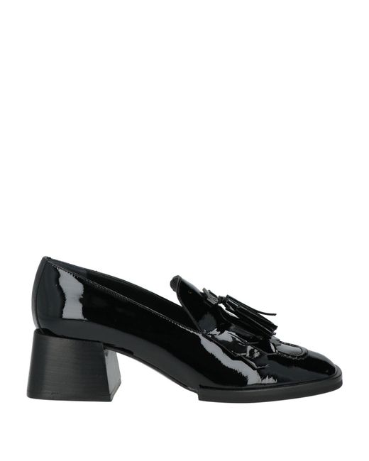 POESIE VENEZIANE Black Loafers Leather