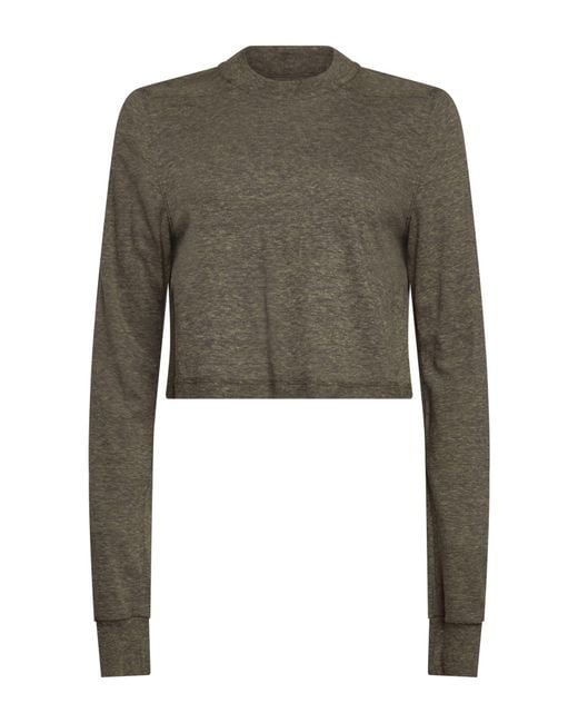 Rick Owens Green T-Shirt Cotton