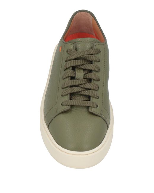 Santoni Green Sneakers