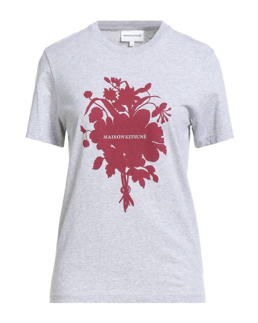 Maison Kitsuné White T-Shirt Cotton