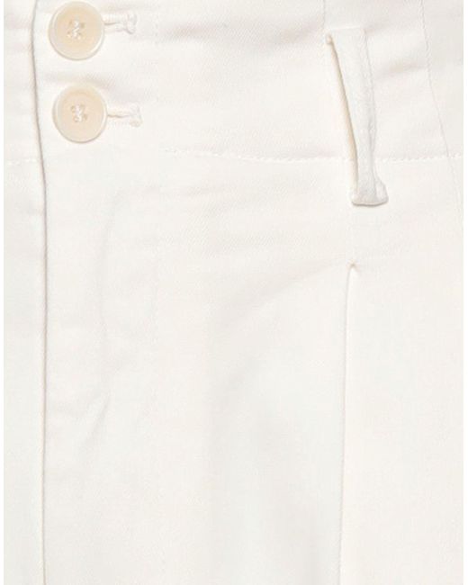 Aspesi White Trouser