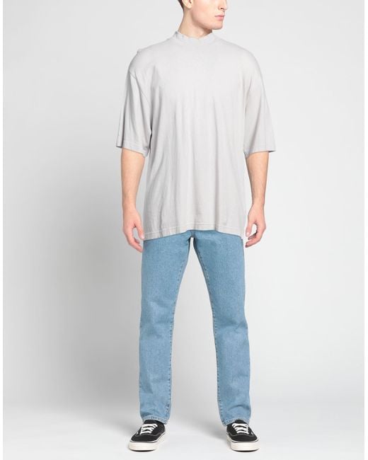 Acne White T-shirt for men