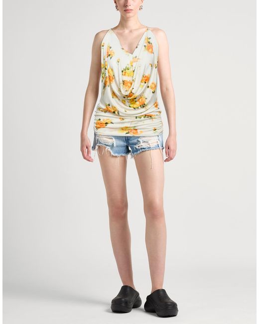 Acne White Top Viscose