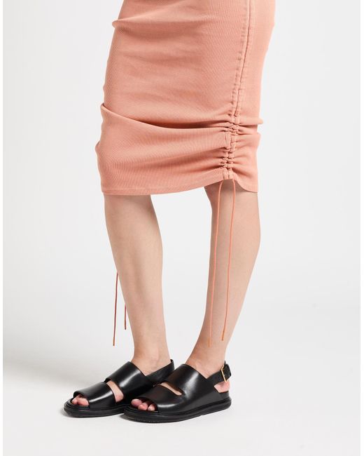 HUGO White Midi Dress