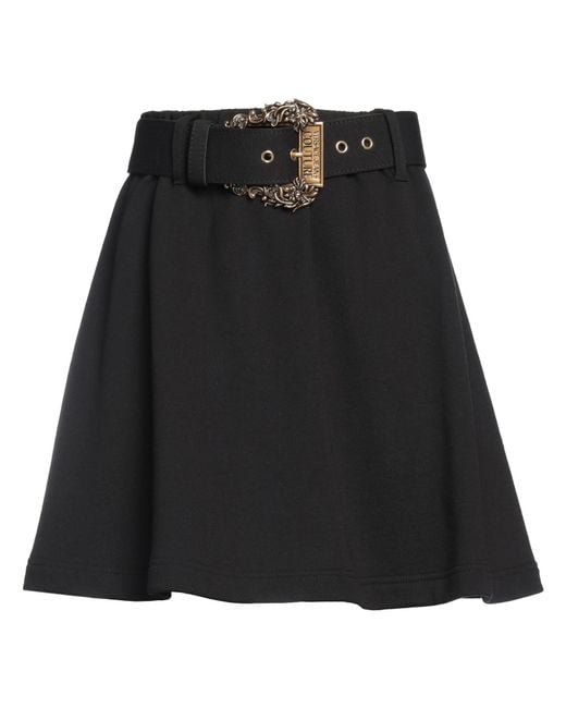 Versace Jeans Couture Black Mini Skirt