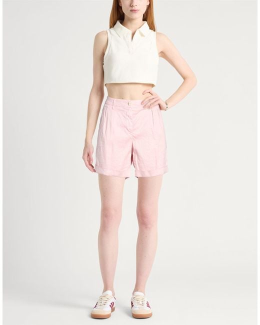 RE_HASH Pink Shorts & Bermuda Shorts