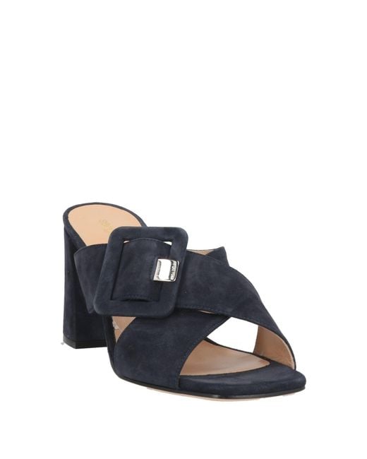 Sergio Rossi Blue Sandals