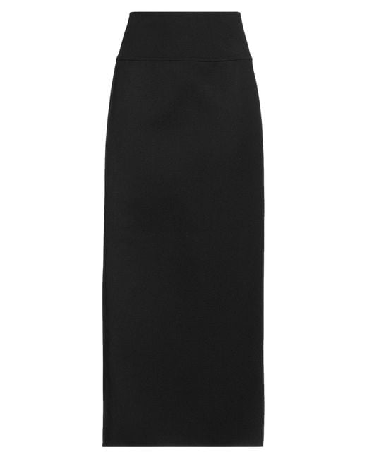 Auralee Black Maxi Skirt