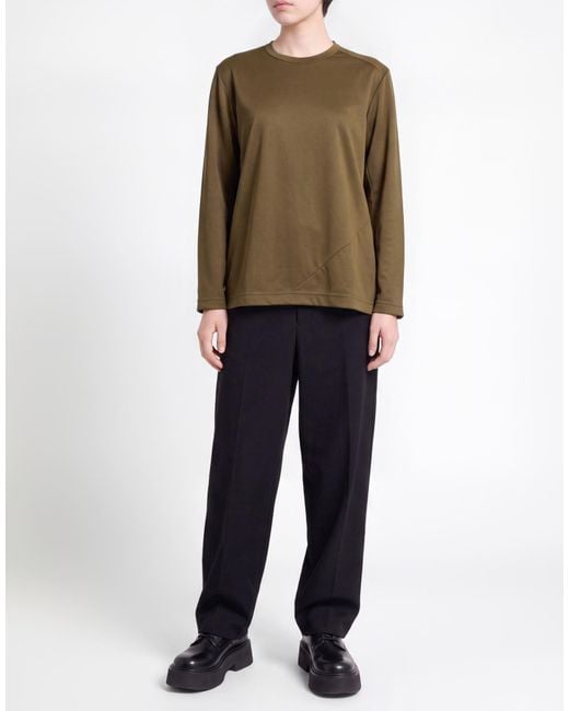 Comme des Garçons Green Khaki T-Shirt Polyester