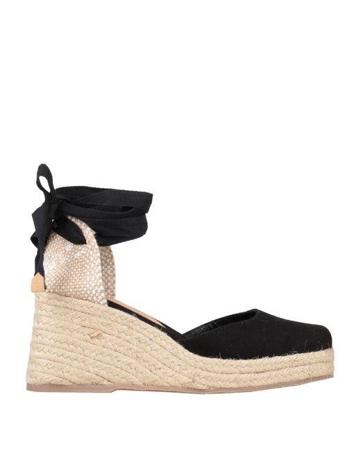 Castaner Black Espadrilles