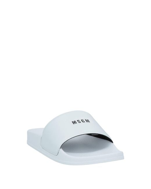 Sandali di MSGM in White