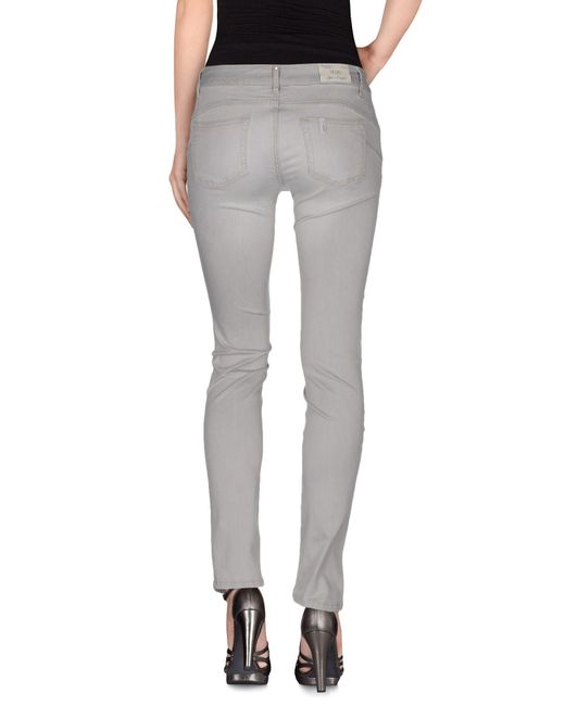 Liu Jo Gray Jeans Cotton, Polyester, Elastane