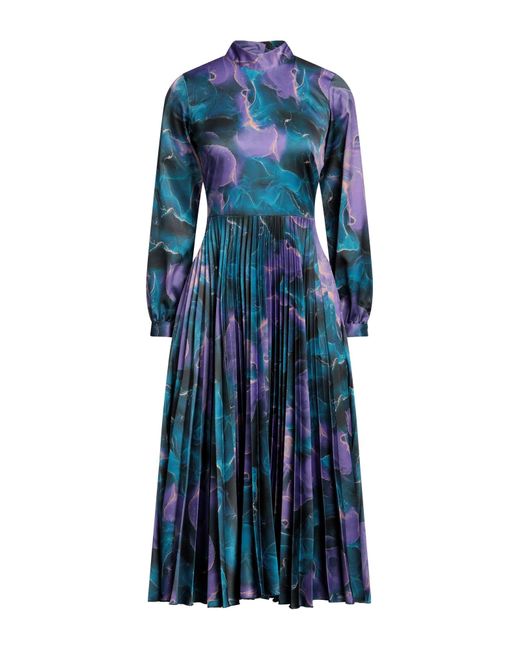 Closet Blue Midi-Kleid