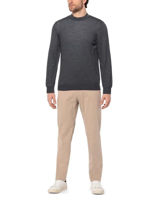 Barba Napoli Gray Sweater for men