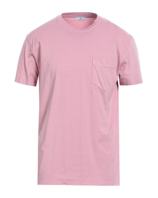 Tagliatore Pink T-shirt for men