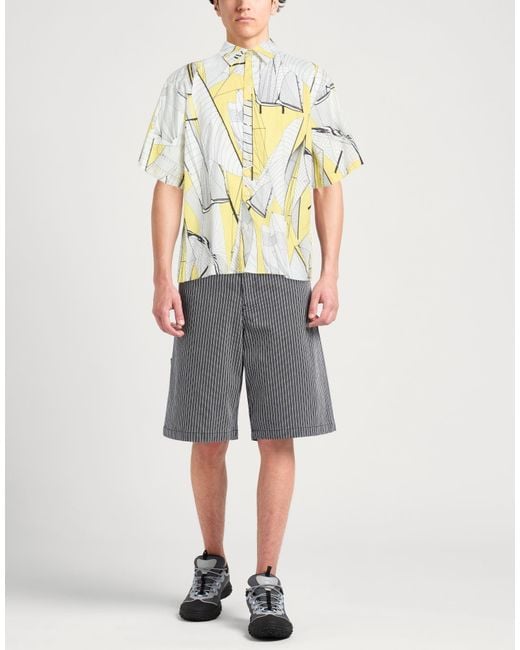 MSGM Hemd in Metallic für Herren