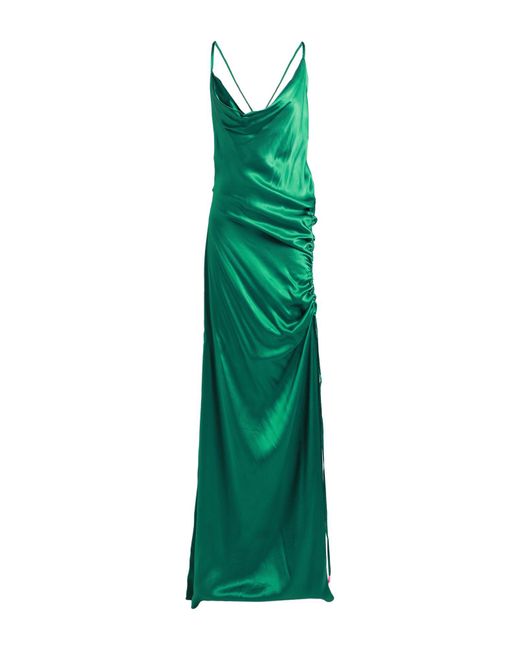 Odi Et Amo Green Maxi-Kleid