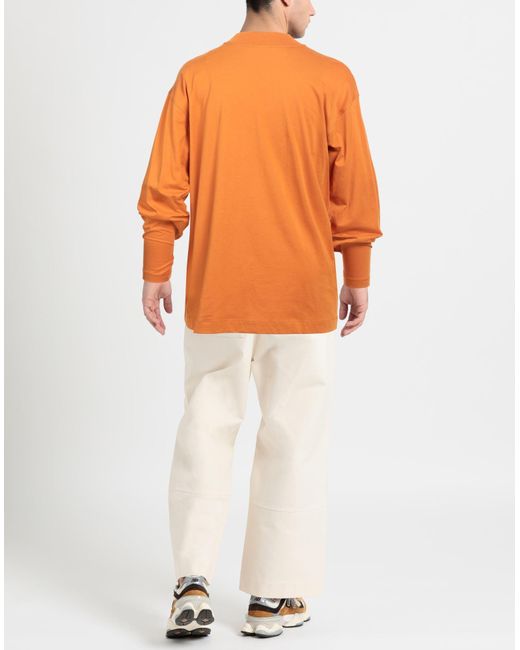 Dries Van Noten T-shirt in Orange for Men | Lyst
