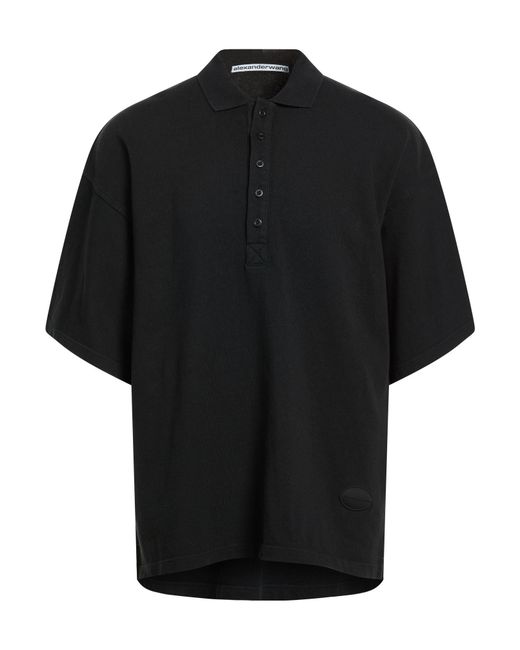 Alexander Wang Black Polo Shirt