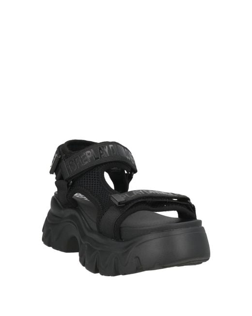 Replay Black Sandals