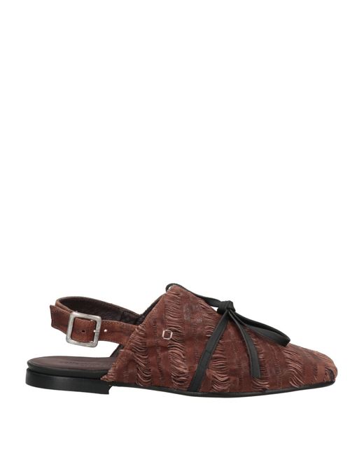 Collection Privée Brown Mules & Clogs