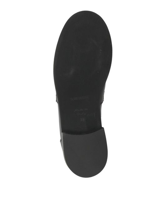 Semicouture Black Loafer