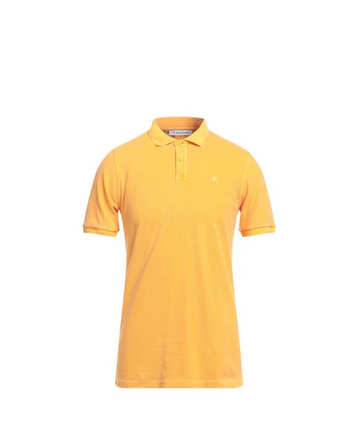 Manuel Ritz Yellow Polo Shirt for men