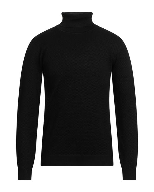 Sseinse Black Turtleneck for men