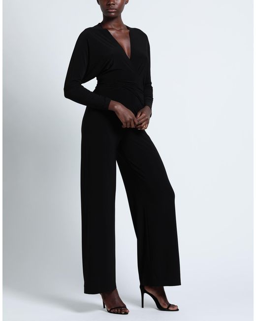 Norma Kamali Black Jumpsuit