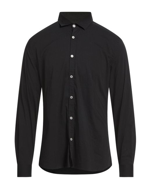 Camisa Messagerie de hombre de color Black