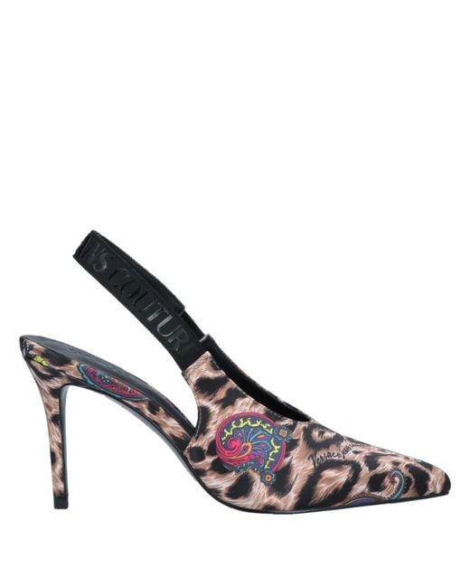 Versace Jeans Couture Brown Pumps