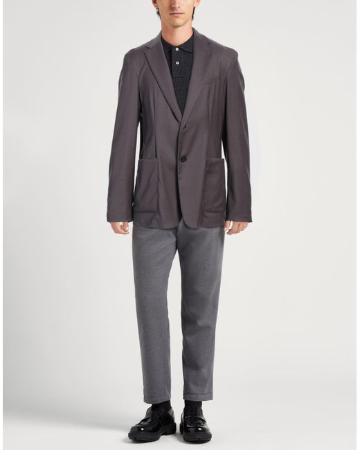 Barena Purple Blazer Virgin Wool, Elastane for men