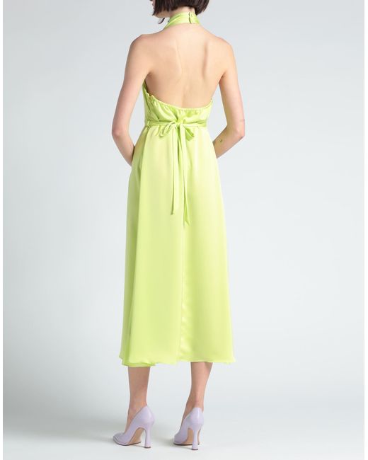 Hanita Yellow Midi-Kleid