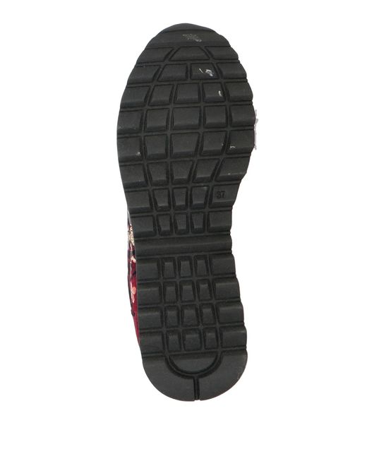 Pollini Red Sneakers Textile Fibers