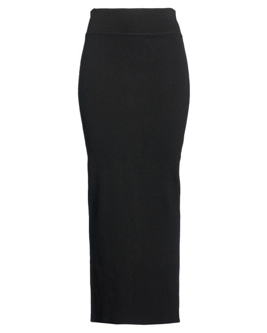 Wardrobe NYC Black Maxi Skirt Cotton