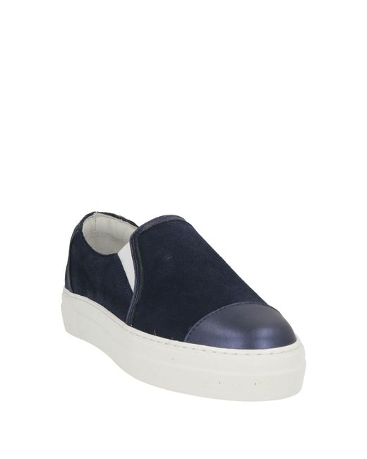 Cerruti 1881 Blue Sneakers Calfskin