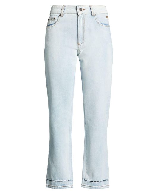 MSGM Blue Jeans Cotton