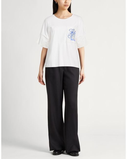 Emporio Armani White T-Shirts