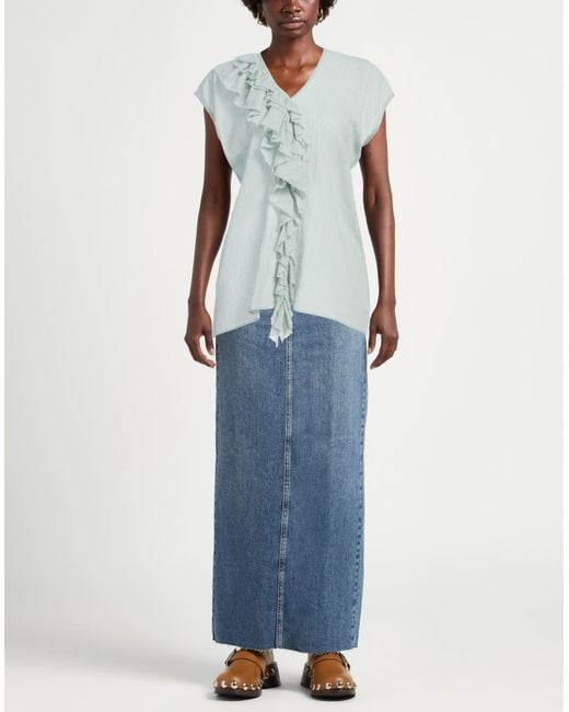 Alysi Blue Top Cotton