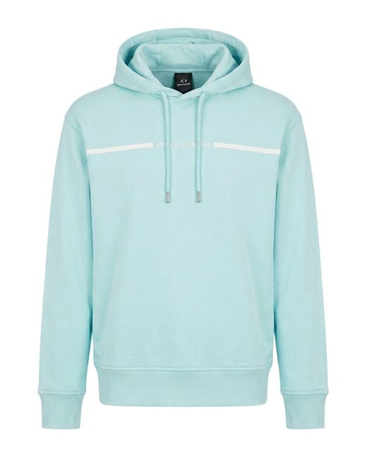 ARMANI EXCHANGE Blue Sweatshirt Cotton for men