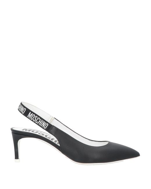 Moschino Metallic Pumps