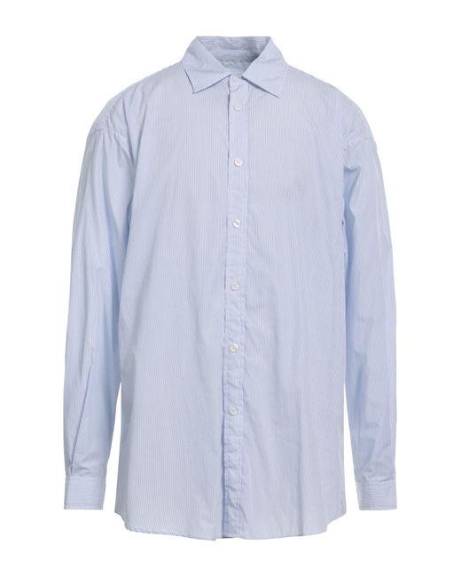 Hed Mayner Blue Shirt for men