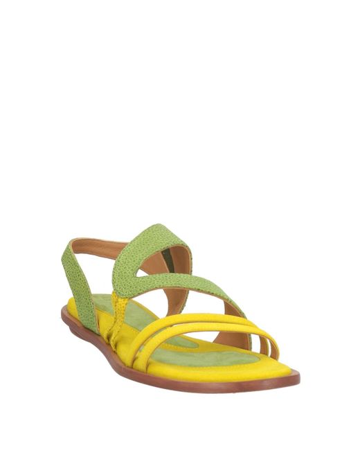 Audley Yellow Sandals