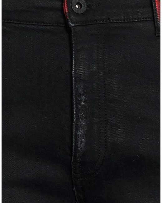 MD75 Black Jeans Cotton, Elastane for men