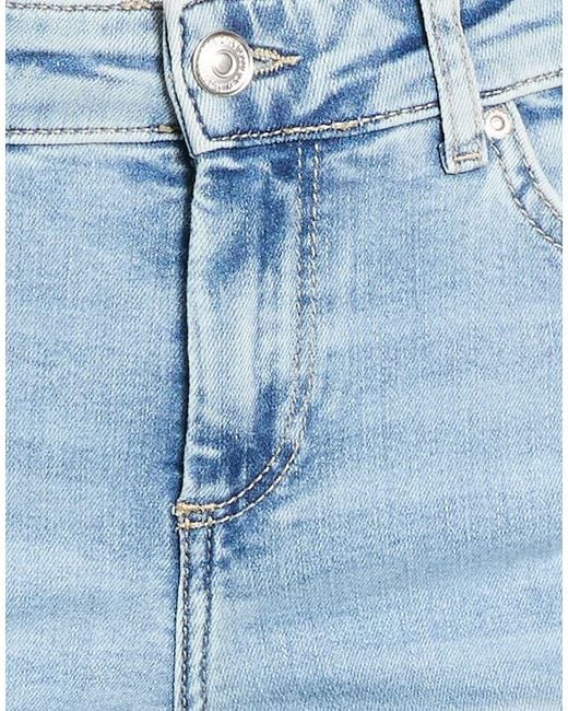 ONLY Blue Jeans Cotton, Elastomultiester, Elastane