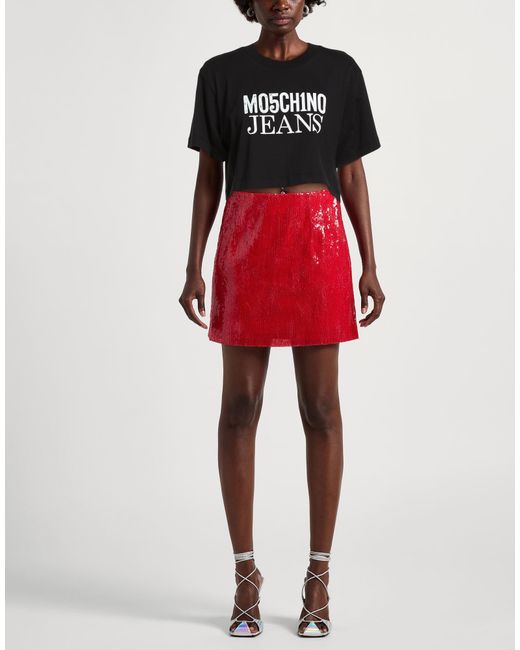 T-Shirt Moschino en coloris Black