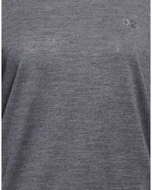 DSquared² Gray Sweater Virgin Wool
