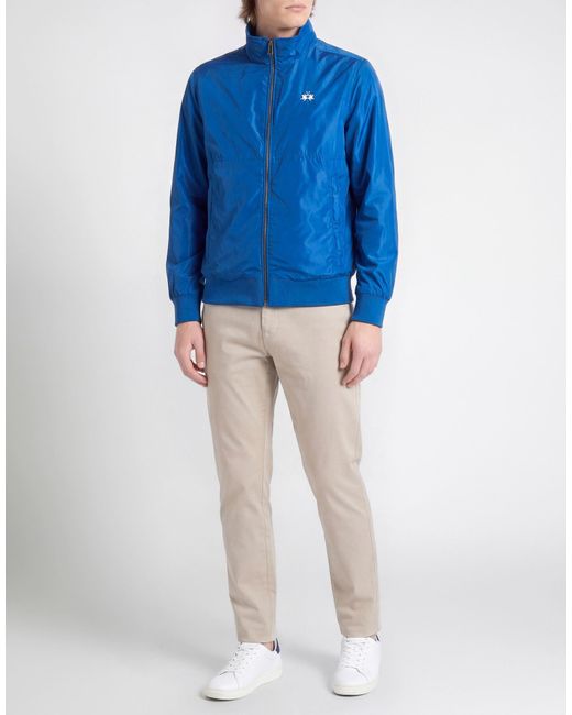 La Martina Blue Jackets for men