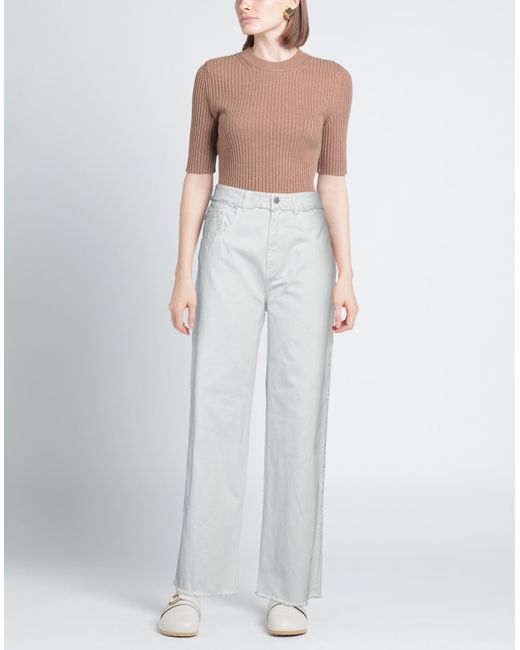 Pantalon en jean ICON DENIM en coloris White