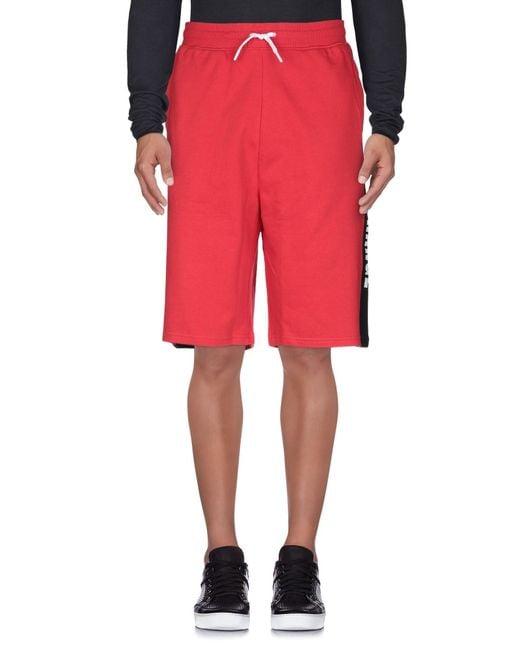 ARMANI EXCHANGE Red Shorts & Bermuda Shorts for men